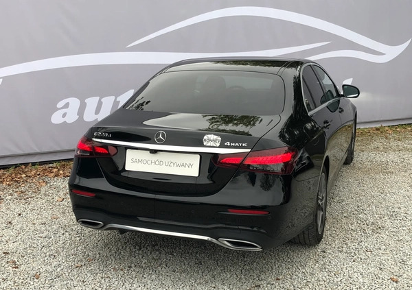 Mercedes-Benz Klasa E cena 199999 przebieg: 65872, rok produkcji 2021 z Olesno małe 407